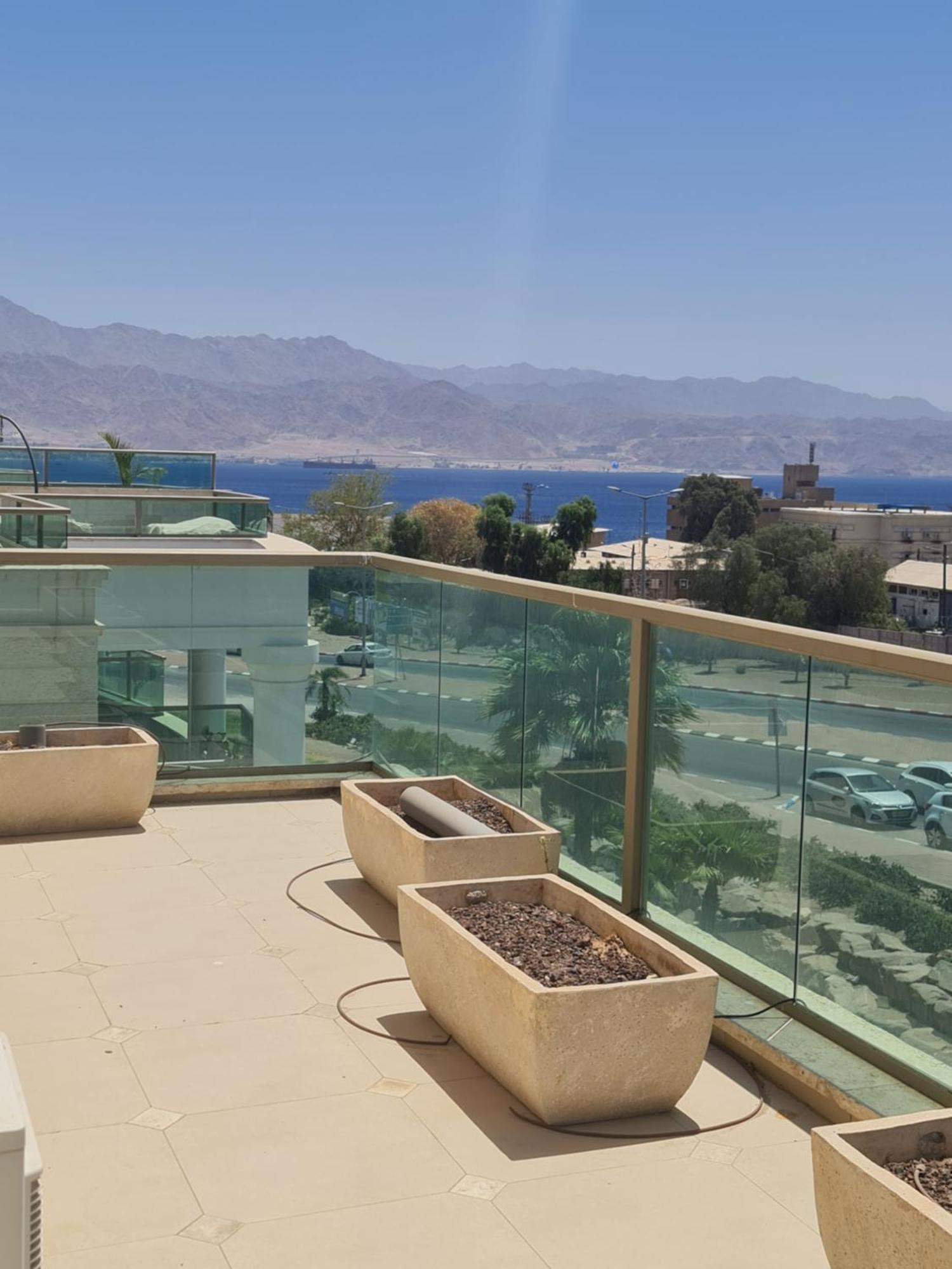 Palmore Top Luxury Penthause With Juccuzi First Line Of The Seaside Apartamento Eilat Exterior foto