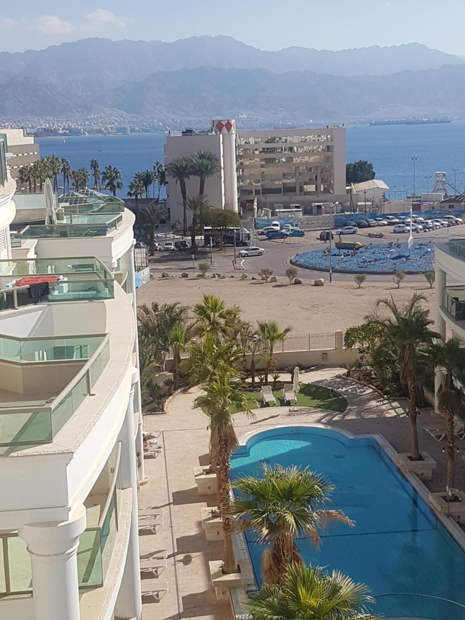 Palmore Top Luxury Penthause With Juccuzi First Line Of The Seaside Apartamento Eilat Exterior foto