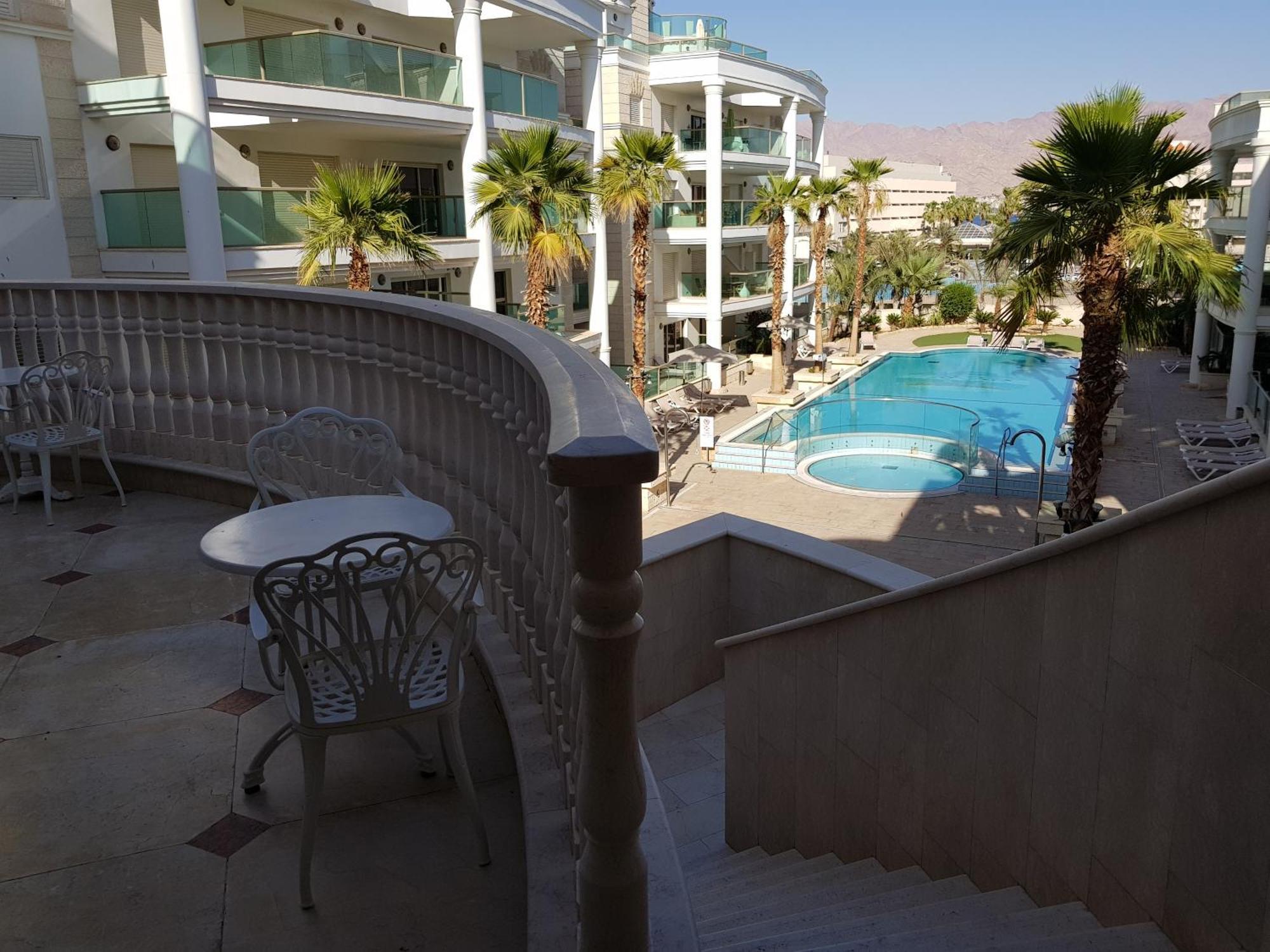 Palmore Top Luxury Penthause With Juccuzi First Line Of The Seaside Apartamento Eilat Exterior foto
